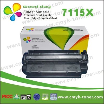 C7115X Cartucho de tóner negro para HP LaserJet 1000 con ISO y SGS